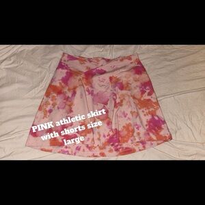 PINK Victoria's Secret Tie-Dye Skater Skirt